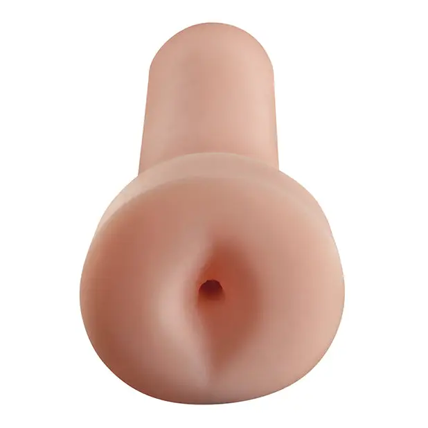 PDX Male Pump & Dump Squeezable Anal Stroker Beige - Manual Stroker