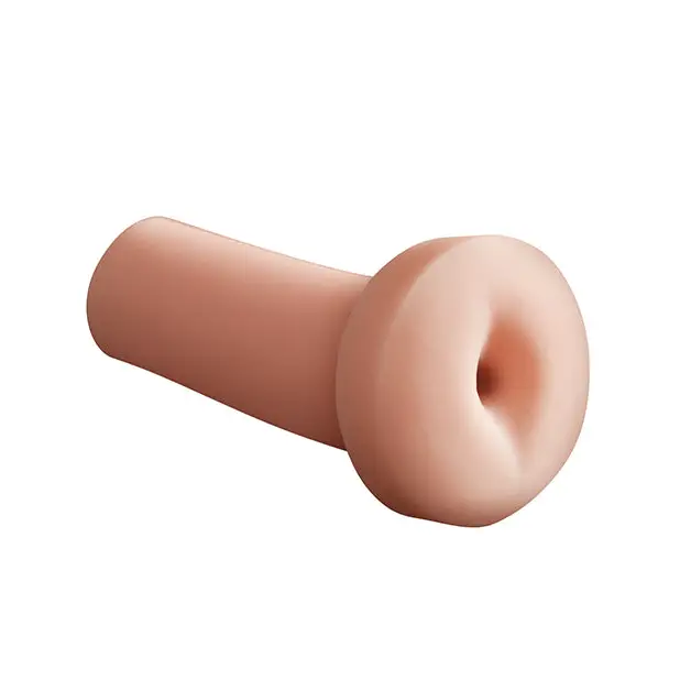 PDX Male Pump & Dump Squeezable Anal Stroker Beige - Manual Stroker