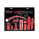 PDX Toyz Collection 9-Piece Set Red - Anal Kit