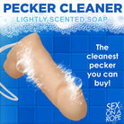 Gag gift Pecker Cleaner Soap On A Rope for dirty minds with a handy nylon rope