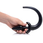 Master Series Tail Plug Black Pedigree Puppy Play Tail Plug at the Haus of Shag