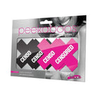 Peekaboos Pasties Peekaboos Censored Pasties - 2 Pairs 1 Black/1 Pink at the Haus of Shag