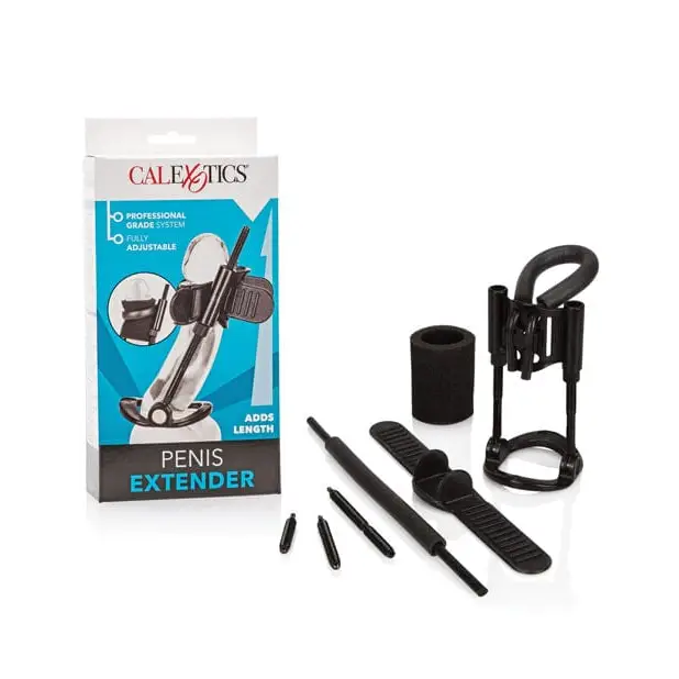 CalExotics Penis Enhancement Penis Extender - Black at the Haus of Shag