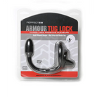 Perfect Fit Armour Tug Lock Small - Black - Cock Ring