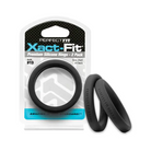 Perfect Fit Xact-fit #10 2 Pk Black - 19 - Cock Ring