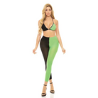 Pink Lipstick Block You Out Bra & Legging - Green / One Size Fits Most - Two Piece Outfit