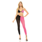 Pink Lipstick Block You Out Bra & Legging - Pink / One Size Fits Most - Two Piece Outfit