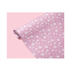 Pink Pot Leaf Wrapping Paper - Party Supplies