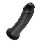 Pipedream King Cock 8 in. Cock Realistic Dildo With Suction Cup Black - Black / 8’’ - Realistic Dildo