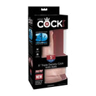 Pipedream King Cock Plus 5 in. Triple Density Cock With Balls Realistic Suction Cup Dildo Beige - Realistic Dildo