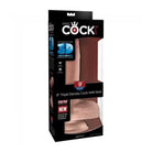 Pipedream King Cock Plus 9 in. Triple Density Cock With Balls Realistic Suction Cup Dildo Beige - Realistic Dildo