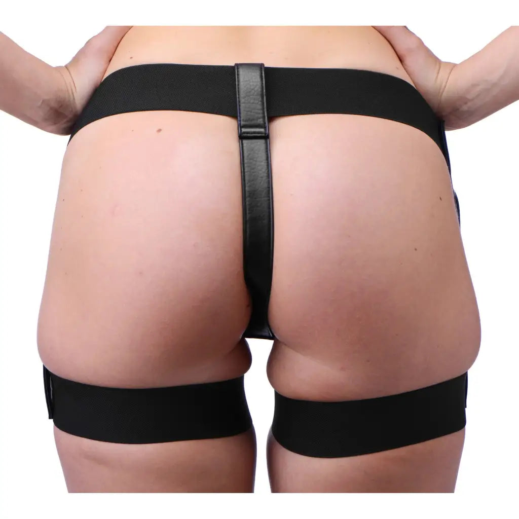 Curve Novelties Strap On Harness Piper Garter Belt Strap-on Harness at the Haus of Shag