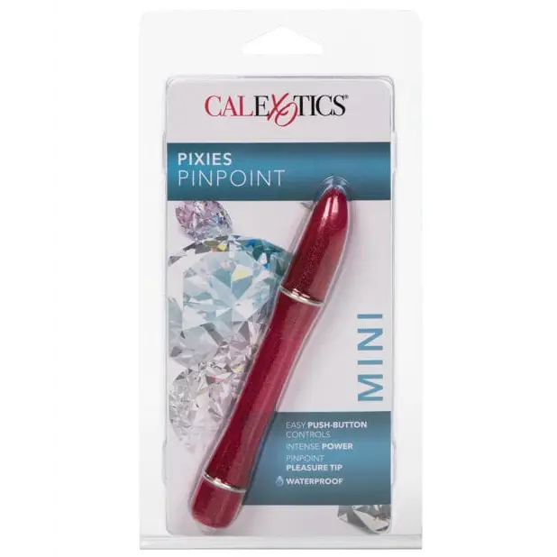 CalExotics Vibrator Red Pixies Pinpoint Waterproof at the Haus of Shag