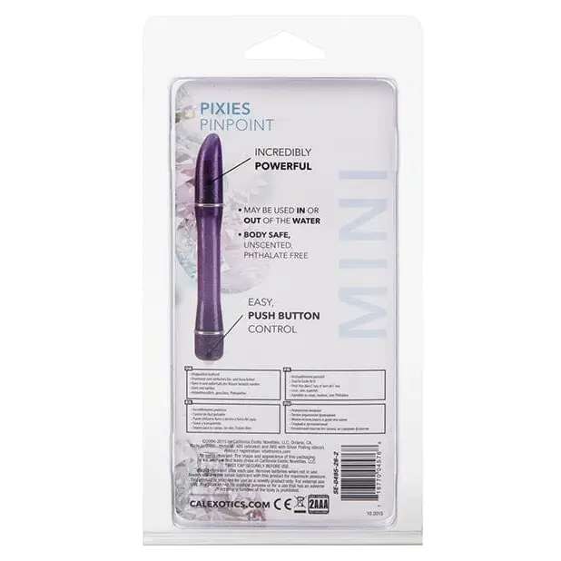 CalExotics Vibrator Pixies Pinpoint Waterproof at the Haus of Shag