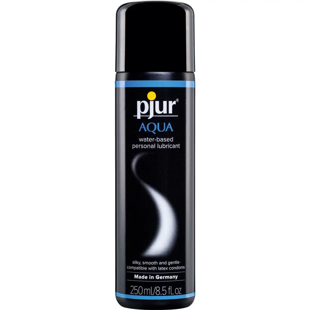 Pjur Aqua Personal Lubricant - 100 Ml Bottle Water-Based Lube for Long-Lasting Comfort