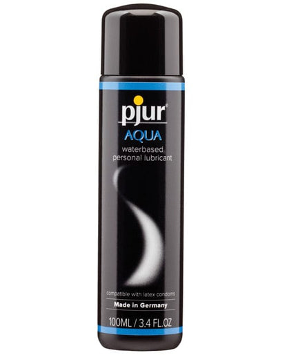 pjur Lubricants 3.4 oz. Pjur Aqua Personal Lubricant - 100 Ml Bottle at the Haus of Shag