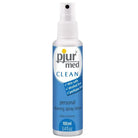 Bottle of pjur med CLEAN Spray for effective and gentle cleansing