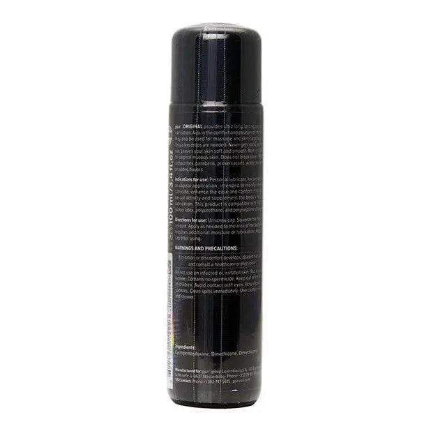 The body shop black pepper deod stick in a pjur Original Rainbow Edition personal lubricant setup