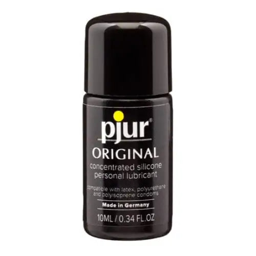 Image of Pjur Original Silicone Personal Lubricant with PJR Nail Polish - Black