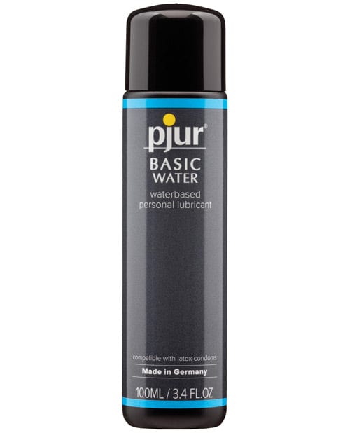 pjur Water Based Lubricant 3.4 oz. pjur BASIC WATER Lubricant (100ml) at the Haus of Shag