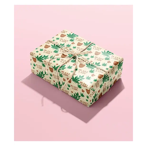 Plant Lady Naughty Wrapping Paper - Party Supplies