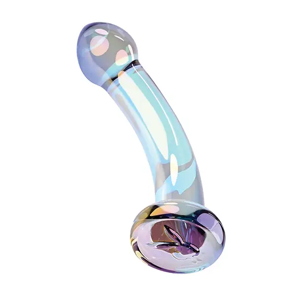 Playboy Pleasure Jewels King Dildo - Clear - Dongs & Dildos