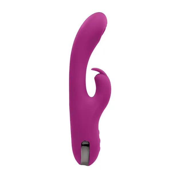 Playboy Thumper Rechargeable Tapping Silicone Dual Stimulation Vibrator Wild Star - Rabbit