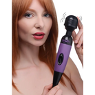 Frisky Wand Purple Playful Pleasure Multi-speed Vibrating Wand at the Haus of Shag