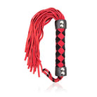 Ple’sur 15.5 in. Leather Flogger Red - Flogger