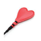 Plesur 26’’ Heart Pvc Crop - Black/red - Crops