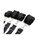 Plesur Fuzzy Bedroom Bondage Kit - Black - Bondage Kit