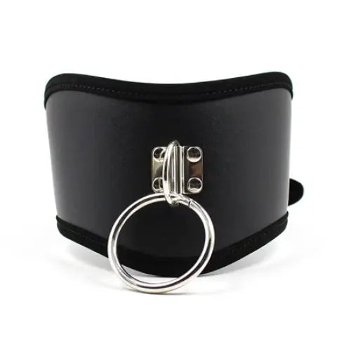 Ple’sur PVC Adjustable Posture Collar With O-Ring Black Bag Packaging - Collar