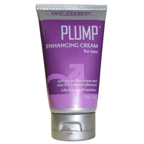 Doc Johnson Enhancers and Stimulants Plump Enhancing Cream for Men 2 oz at the Haus of Shag