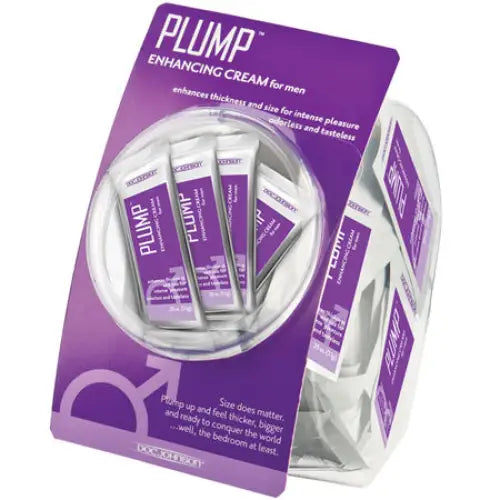 Plump Enhancing Cream Pillow Packs Bowl (72 Packs) - Enhancers and Stimulants