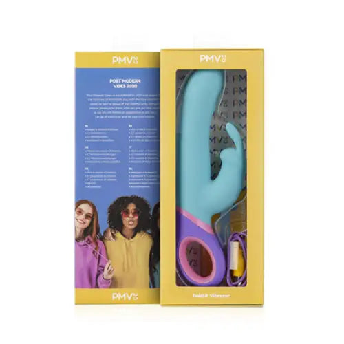 PMV20 Meta Rabbit Vibrator Silicone Teal - Rabbit