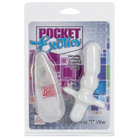 CalExotics Plug Pocket Exotics Anal T Vibe - Ivory at the Haus of Shag