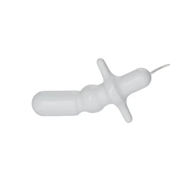 CalExotics Plug Pocket Exotics Anal T Vibe - Ivory at the Haus of Shag