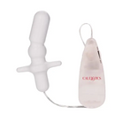 CalExotics Plug Pocket Exotics Anal T Vibe - Ivory at the Haus of Shag