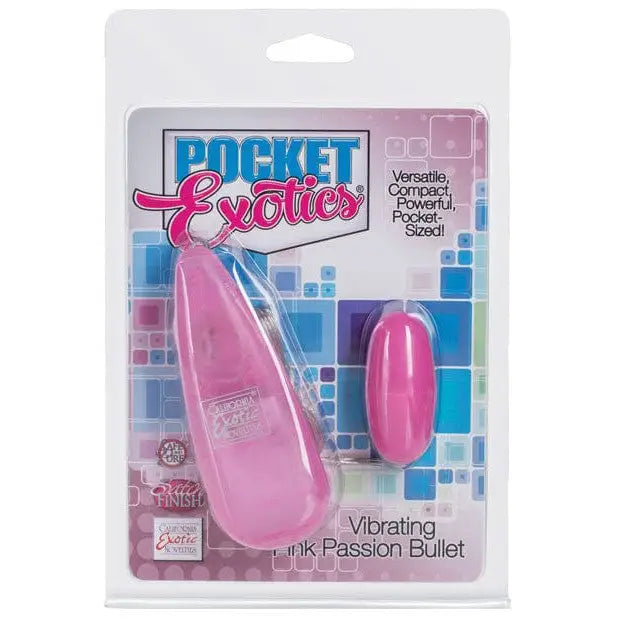 CalExotics Stimulators Pocket Exotics Bullet - Pink Passion at the Haus of Shag