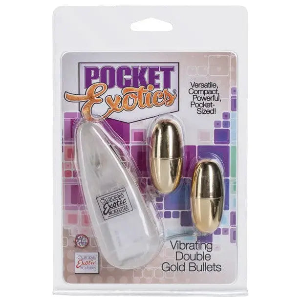 CalExotics Stimulators Gold Pocket Exotics Double Silver Bullets at the Haus of Shag