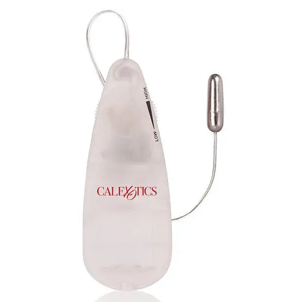 CalExotics Stimulators Pocket Exotics Heated Whisper Bullet - Silver at the Haus of Shag