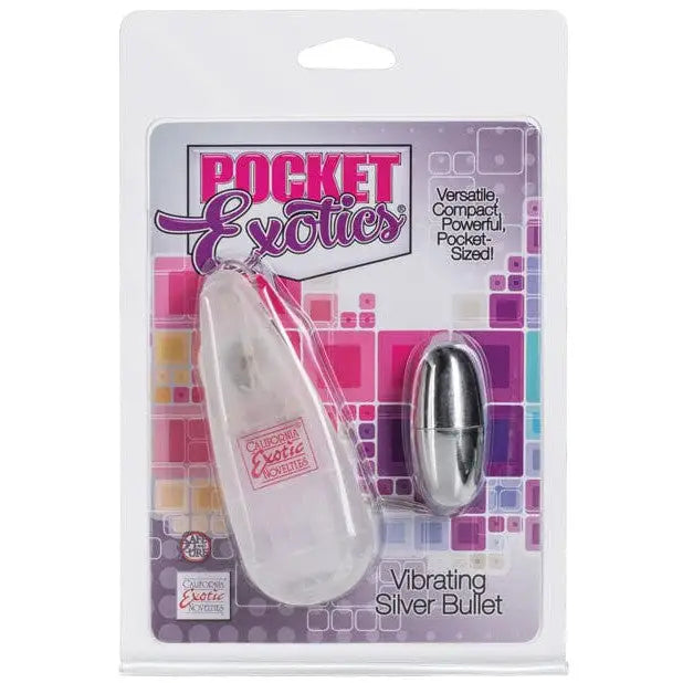 CalExotics Stimulators Silver Pocket Exotics Ivory Bullet at the Haus of Shag