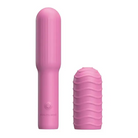 Doc Johnson Stimulators Pocket Rocket Elite Rechargeable W/removable Sleeve at the Haus of Shag