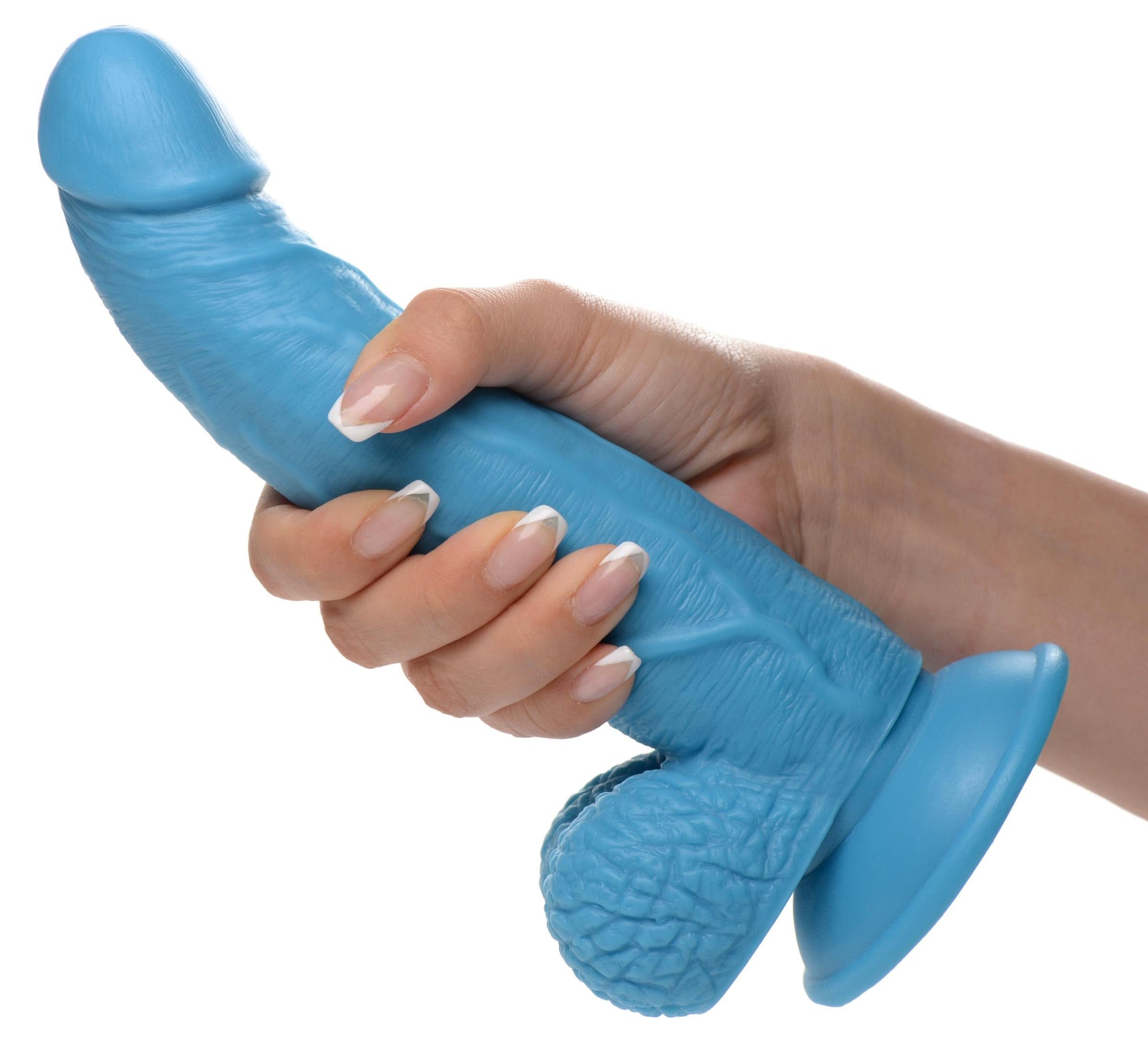Pop Peckers Realistic Dildo Pop Peckers 7.5" Dildo with Balls at the Haus of Shag