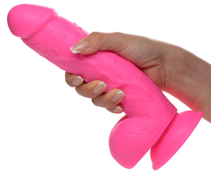 Pop Peckers Realistic Dildo Pop Peckers 8.25" Dildo with Balls at the Haus of Shag