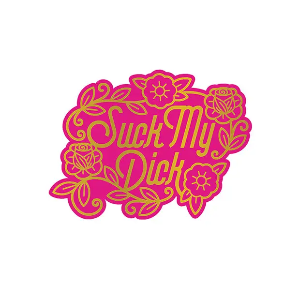 Porn Pin Suck My Dick - Enamel Pin