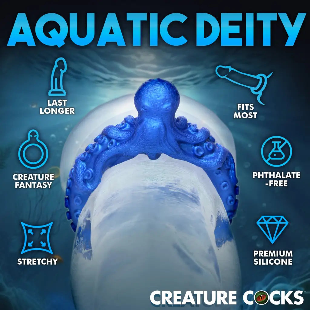 Aquacity - the underwater game displayed in Poseidon’s Octo Ring, a fantasy c ring