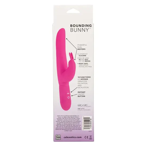 CalExotics Vibrator Posh 10 Function Bounding Bunny at the Haus of Shag