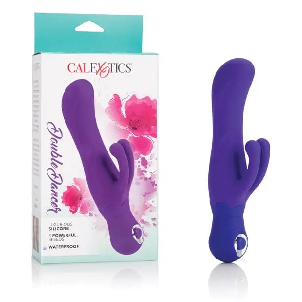 CalExotics Vibrator Purple Posh Silicone Double Dancer at the Haus of Shag