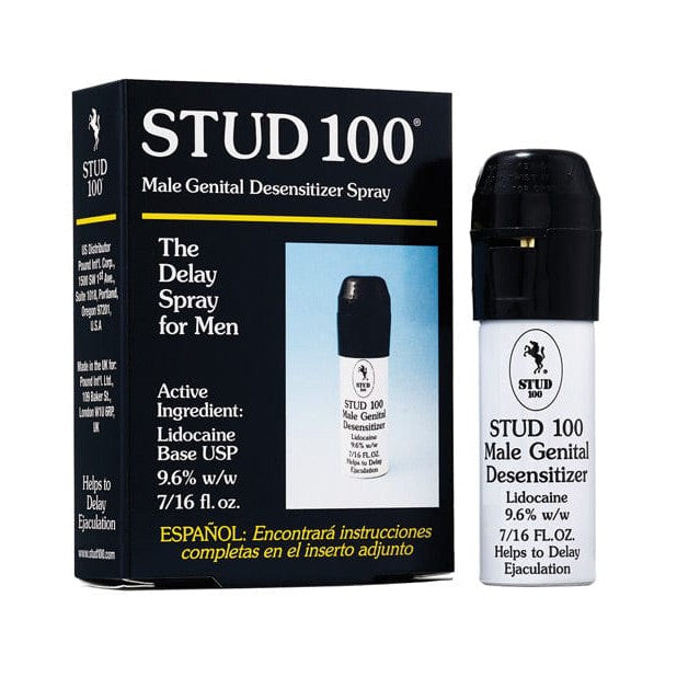Pound International Desensitizer Stud 100 Male Genital Desensitizer with Lidocaine at the Haus of Shag